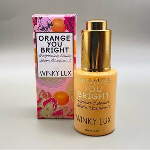 WINKY LUX Orange You Bright Serum Full Size NIB New Out of Stock Vibrant #350